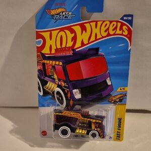 D4 Hot Wheels Purple 'Hot Sauce' Toy Van TREASURE HUNT